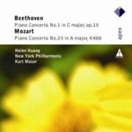 モーツァルト（1756-1791）/Piano Concerto 23 ： Helen Huang(P) Masur / Nyp +beethoven： Concerto 1