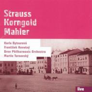 Violin Concerto: Novotny(Vn)Turnovsky / Brno Po +mahler: Bytnarova(Ms), R.strauss