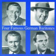 Four Famous German Baritones: H.janssen Hammes Husch Wocke