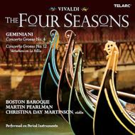 ǥ1678-1741/Four Seasons C. d.martinson(Vn) Pearlman / Boston Baroque +geminiani