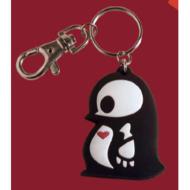 Scull Animals�@/ Vinyl Key chain Penguin/ Ben