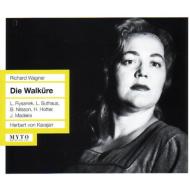 ワーグナー（1813-1883）/Die Walkure： Karajan / Teatro Alla Scala Rysanek Suthaus Nilsson Hotter