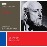 ストラヴィンスキー（1882-1971）/Symphonies： Ansermet / Sro