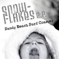 Sandy Beach Surf Coaster/Snow-flakes E. p.