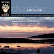 シューベルト（1797-1828）/Piano Trio 2 ： Gould Piano Trio +macmillan： Fourteen Little Pictures