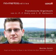 Organ Classical/French Organ Music-boely Balbastre M. heintz