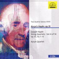 ϥɥ1732-1809/String Quartet 37 38 39 40 41 42 (Op.33) Auryn Q