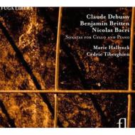 Cello Sonata-debussy, Brittem, Bacri: Hallynck(Vc)Tiberghien(P)
