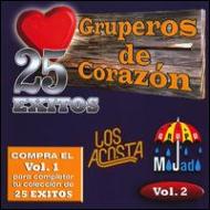 Grupo Mojado / Los Acosta/Gruperos De Corazon 25 Exitos Vol.2