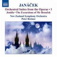 ヤナーチェク（1854-1928）/Operatic Orchestral Suites Vol.1-jenufa Mr Broucek： Breiner / New Zealand So