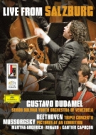 Triple Concerto: Argerich R & G.capucon Dudamel / Simon Bolivar Youth O +mussorgsky