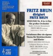 Sym, 8, : Brun / Beromunster Studio O +theme & Variations: Sacher /