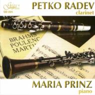 Clarinet Classical/Radev(Cl) M. prinz(P) Brahms Poulenc Martinu Etc