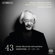 Хåϡ1685-1750/Cantata 57 110 151  Suzuki ڲ / Bach Collegium Japan 43 (Hyb)
