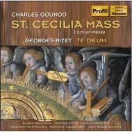 グノー（1818-1893）/St. cecilia Mass： Zobeley / Munich So ＆ Motet Cho +bizet： Te Deum