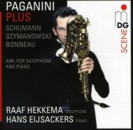 Saxophone Classical/Paganini Plus Hekkema(Sax) Eijsackers(P)