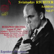 ピアノ・コンサート/S. richter Budapest Recital 1967-beethoven Schubert Schumann
