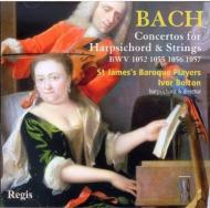 Harpsichord Concerto, 1, 4, 5, 6, : I.bolton(Cemb)/ St.james Baroque Players