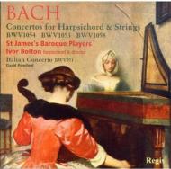 Harpsichord Concerto, 2, 3, 7, : I.bolton(Cemb)/ St.james Baroque Players