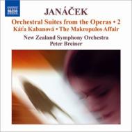 ヤナーチェク（1854-1928）/Operatic Orchestral Suites Vol.2-kat'a Kabanova Makropulos： Breiner / New Zealand