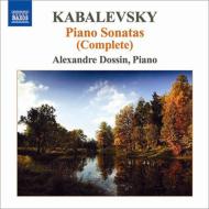 カバレフスキー（1904-1987）/Comp. piano Sonatas： Dossin