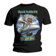 Iron Maiden T-shirt : Flight 666 / Size: S