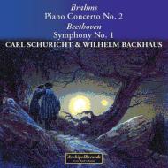 ֥顼ॹ1833-1897/Piano Concerto 2  Backhause(P) Schuricht / Svizzera Italiana O +beethoven Conce