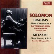ブラームス（1833-1897）/Piano Concerto 1 ： Solomon(P) Maazel / Turin Rai So +beethoven： Piano Sonata 13