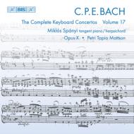 ХåϡC. P.E.1714-1788/Keyboard Concertos Vol.17 Spanyi(Tangent P Cemb) Mattson / Opus X
