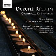 Requiem: Backhouse / Vasari Singers +grunenwald