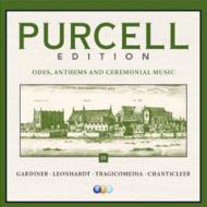 パーセル（1659-1695）/Anthems Odes Ceremonial Music： Gardiner / Ebs Tragicomedia Leonhardt Consort Etc