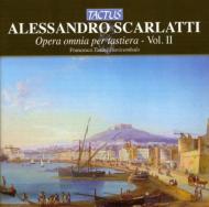 スカルラッティ、アレッサンドロ（1660-1725）/Complete Keyboard Works Vol.2： Tasini(Clavicembalo)