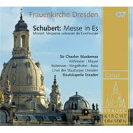 Schubert Mass No.6, Mozart Vesperae : Mackerras / Staatskapelle Dresden