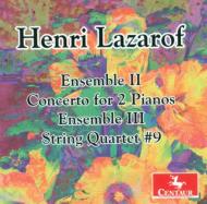 String Quartet, 9, Ensemble Ii, Iii, Concerto For 2 Pianos: Berganza Sq Blaha Fitzgerald(P)Etc