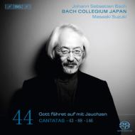 Хåϡ1685-1750/Cantata 43 88 146  Suzuki ڲ / Bach Collegium Japan 44 (Hyb)