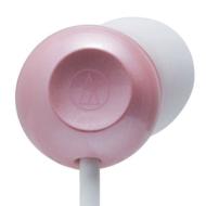 audio-technica: Inner Ear Headphone: ATH-CKF300LPK (Light Pink)