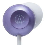 audio-technica: Inner Ear Headphone: ATH-CKF300PL (Purple)