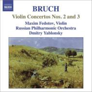 ヴァイオリン協奏曲第２番、第３番　Ｍ．フェドトフ、Ｄ．ヤブロンスキー＆ロシア・フィル