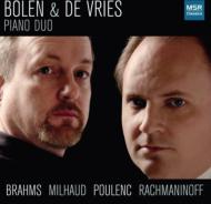 Duo-piano Classical/Bolen ＆ De Vries Piano Duo Brahms Milhaud Poulenc Rachmaninov
