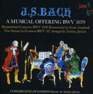 Musikalisches Opfer, Harpsichord Concerto, 8, Etc: N.jackson(Cemb)Concertante Of London