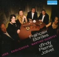 Works For Flute, Harp & Strings: C.jans(Fl)Englichova(Hp)Martinu Q