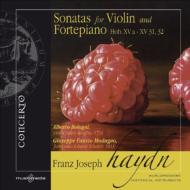 ハイドン（1732-1809）/Violin Sonatas： Bologni(Vn) Modugno(Fp)