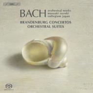 6 Brandenburg Concertos (2008), 4 Orchestral Suites : Masaaki Suzuki / Bach Collegium Japan (3SACD)