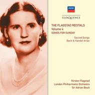 Soprano Collection/Flagstad Recitals Vol.4-sacred Arias J. s.bach Handel Arias