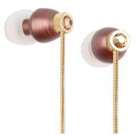 CRYSTAL BEATS Earphone Smoked Tpaz (Brown)