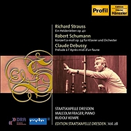 ȥ饦ҥȡ1864-1949/Ein Heldenleben R. kempe / Skd +schumann Piano Concerto Frager(P) Debussy
