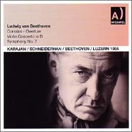١ȡ1770-1827/Sym 7 Violin Concerto Etc Karajan / Lucerne Festival O +mozart Sym 39