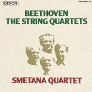 ベートーヴェン（1770-1827）/Comp. string Quartets： Smetana Q (1976-1985)