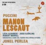 プッチーニ (1858-1924)/Manon Lescaut： Perlea / Rome Opera Albanese Bjorling Merrill Campi