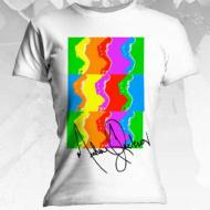 Michael Jackson T-shirt : Color Flow / Size: Lady's L